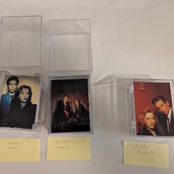 X-Files Trading Card Sets (X3)