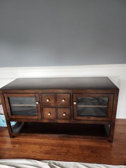 Buffet Long 56" W 20" High  30"  Solid Wood  Pick Up In Bridgeport 