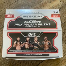 2022 PANINI PRIZM UFC GRAVITY BOX  24 PACKS 4 CARDS PER PACK (FULL BOX) 🔥 Paddy Pimblett Rookie