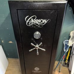 Cannon American Eagle 24-Gun Fireproof Safe (59” Tall) – Digital Keypad + Door Organizer