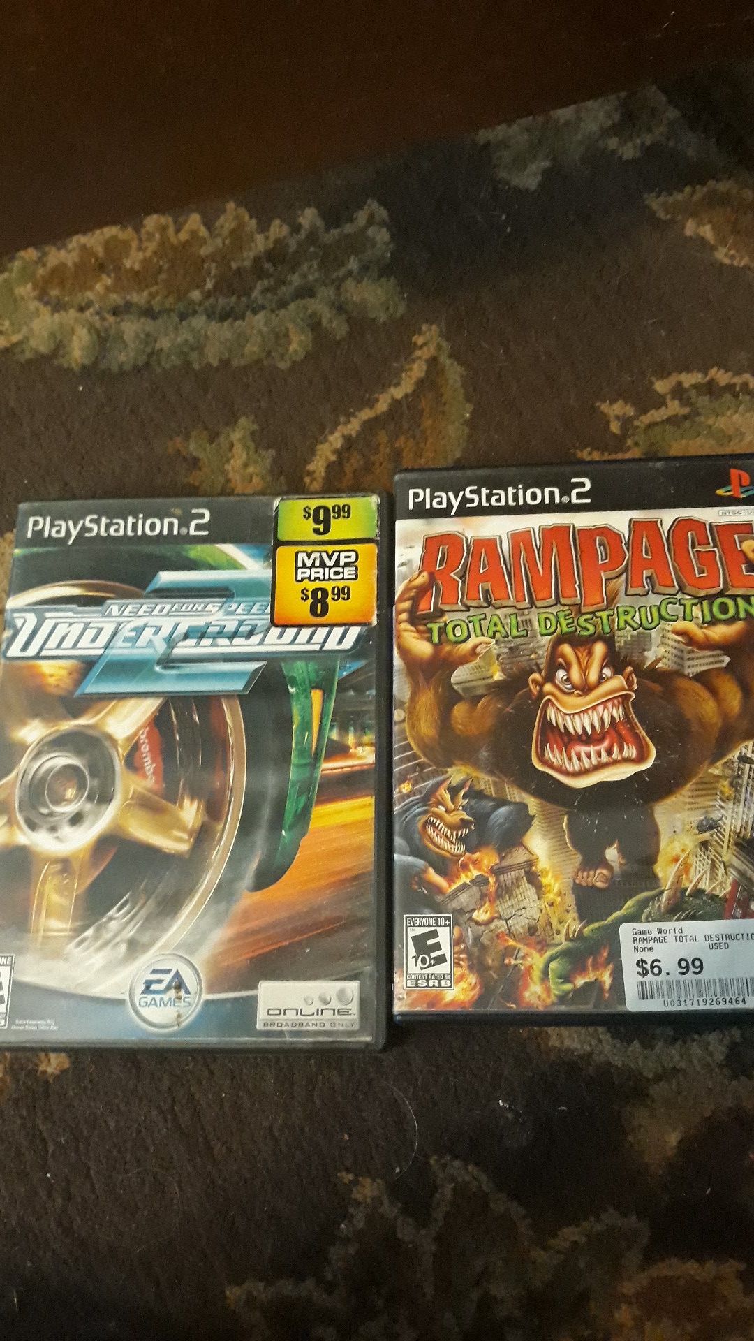 Ps2 video games