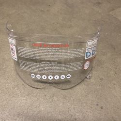 GHOST/SPEED BANDIT HELMET REPLACEMENT SHIELD - CLEAR
