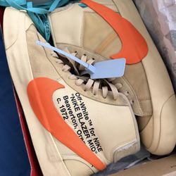 Nike X Off White Blazer "hallows Eve" Sz 10