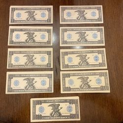 Vintage Whitman Publishing Company Play Money 