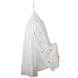 Bed Canopy with Appliqued Stars by Bloomingville