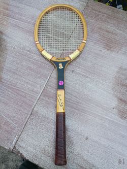 Vintage Wooden Tennis Racket