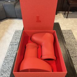 MSCHF Big Red Boots Size 10