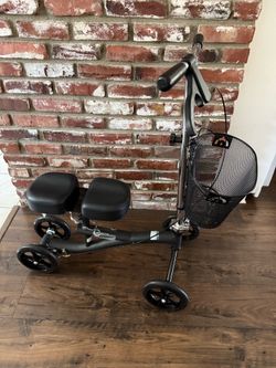 Roscoe Knee Scooter / Knee Walker with Basket – Excellent Condition – Retails $275