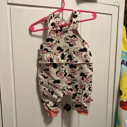 New Disney Baby Girl Minnie Mouse 