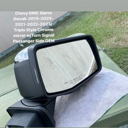 Chevrolet Silverado GMC Sierra Denali 2022 Side Door Mirror Truck Part