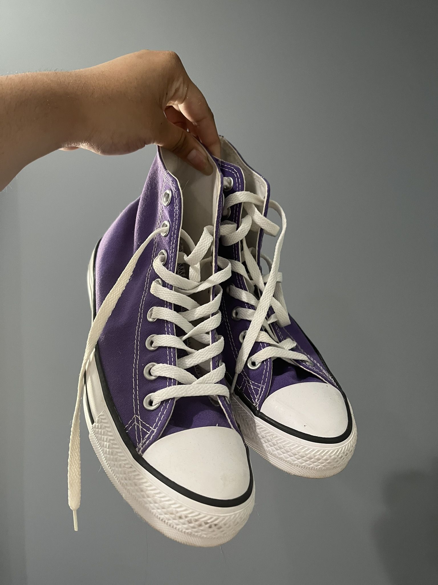 Purple Converse