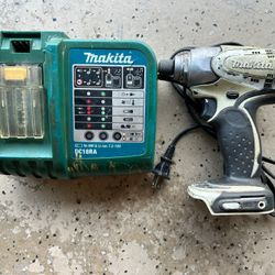 Makita Impact Driver And Li-Ion Battery Charger