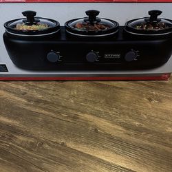 3 Crock Slow Cooker