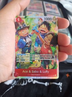 One Piece TCG Ace & Sabo & Luffy OP13-007