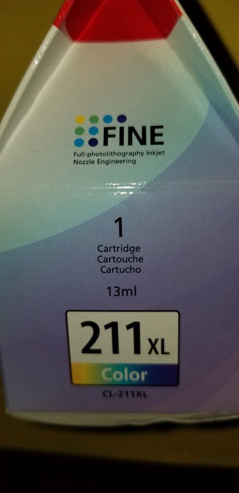 NEW - Canon  CL 211XL COLOR INK CARTRIDGE