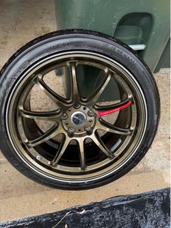 Work emotions ZR10 with tires