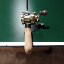 Pflueger Supreme Baitcaster Rod And Reel.