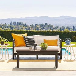 Brown Outdoor Coffee table
