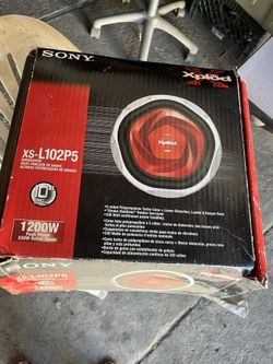 Bocinas Sony 1200 W $ 40