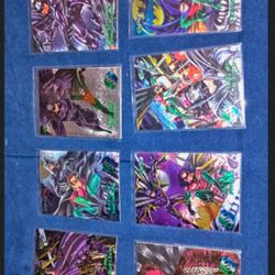 1995 Batman Forever Fleer Metal Trading Cards