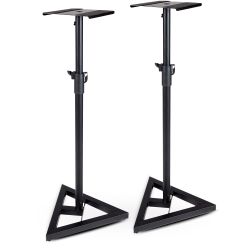 Studio Monitor Stand - Proline PL600P - Black Pair