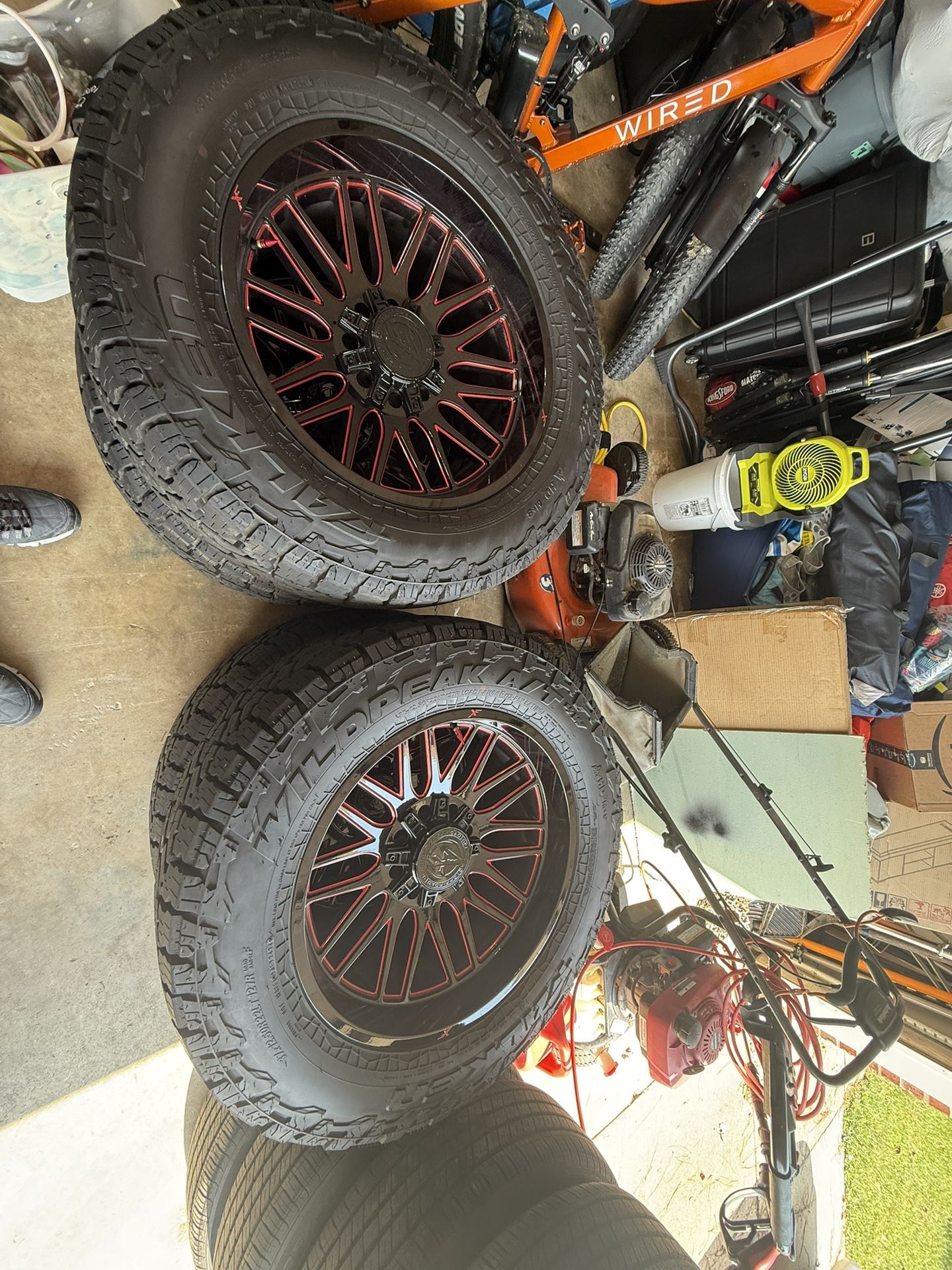 8 Lug RAM Wheels And Tires
