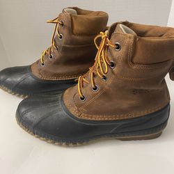 Sorel Cheyenne Men’s Waterproof Duck Boots; Size 11; Tan & Black; NM1704-224