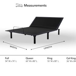 Baselogic Bronze Queen Bed Base New!