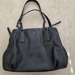 Simply Vera Wang Black Purse Imitation Leather