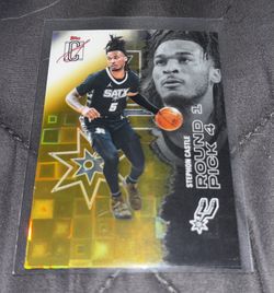 Stephon Castle Gold Pandora Refractor (Topps NBA Signature Class 2025/26)
