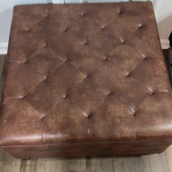 Large Ottoman With Storage