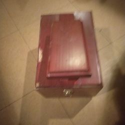 Antique Shoe Shine Stand and Kit