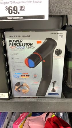 Sharper Image Power Percussion Hot+Cold Massager $70