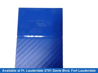 Western Digital Wdbynn0010bbl-0b My Passport Blue External Hard Drive
