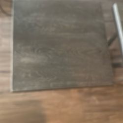 Gray Wood Table 