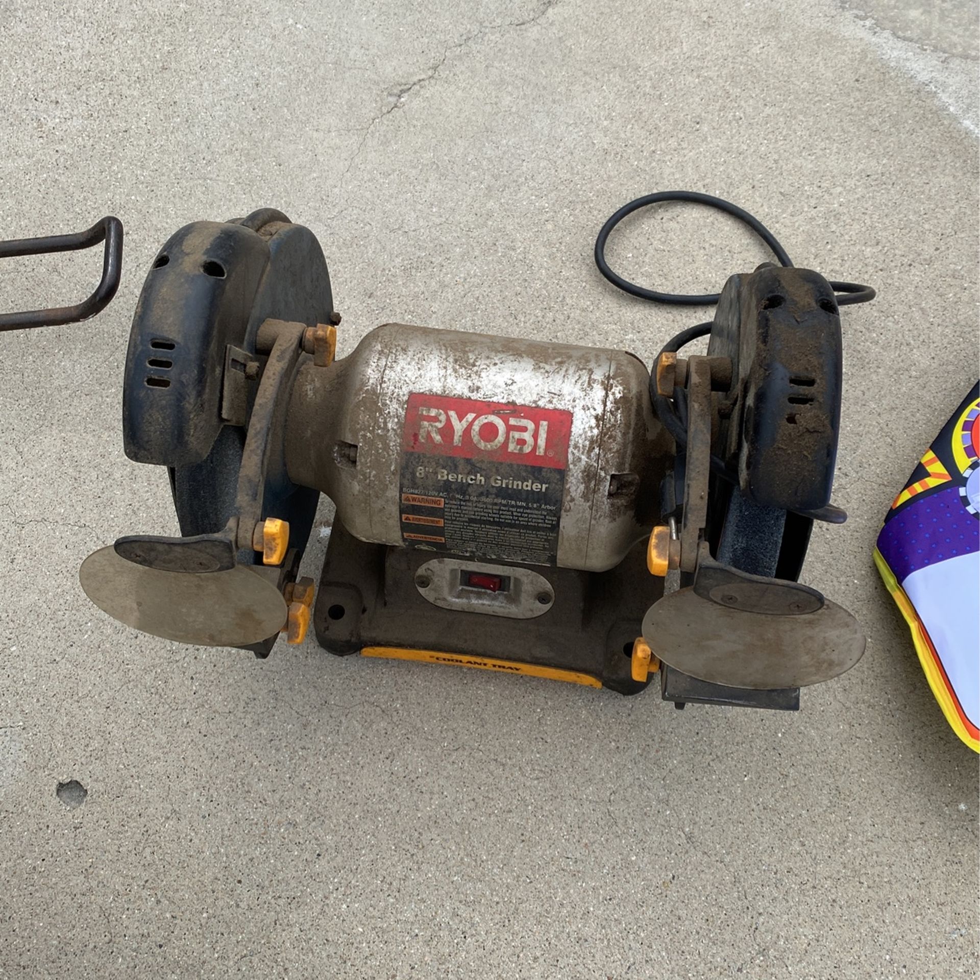 Ryobi 8” Bench Grinder