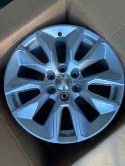 Rims 20x9 from Silverado original