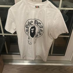 Chrome x bape Collab T shirt