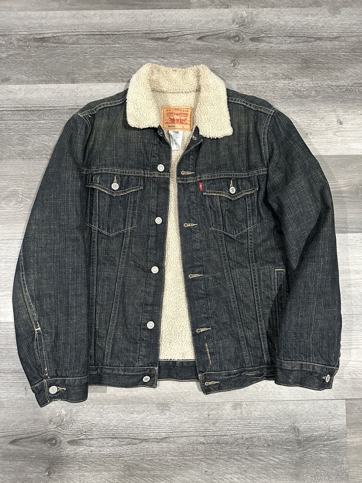 Levis Jean Sherpa Jacket