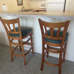 Wooden stools 