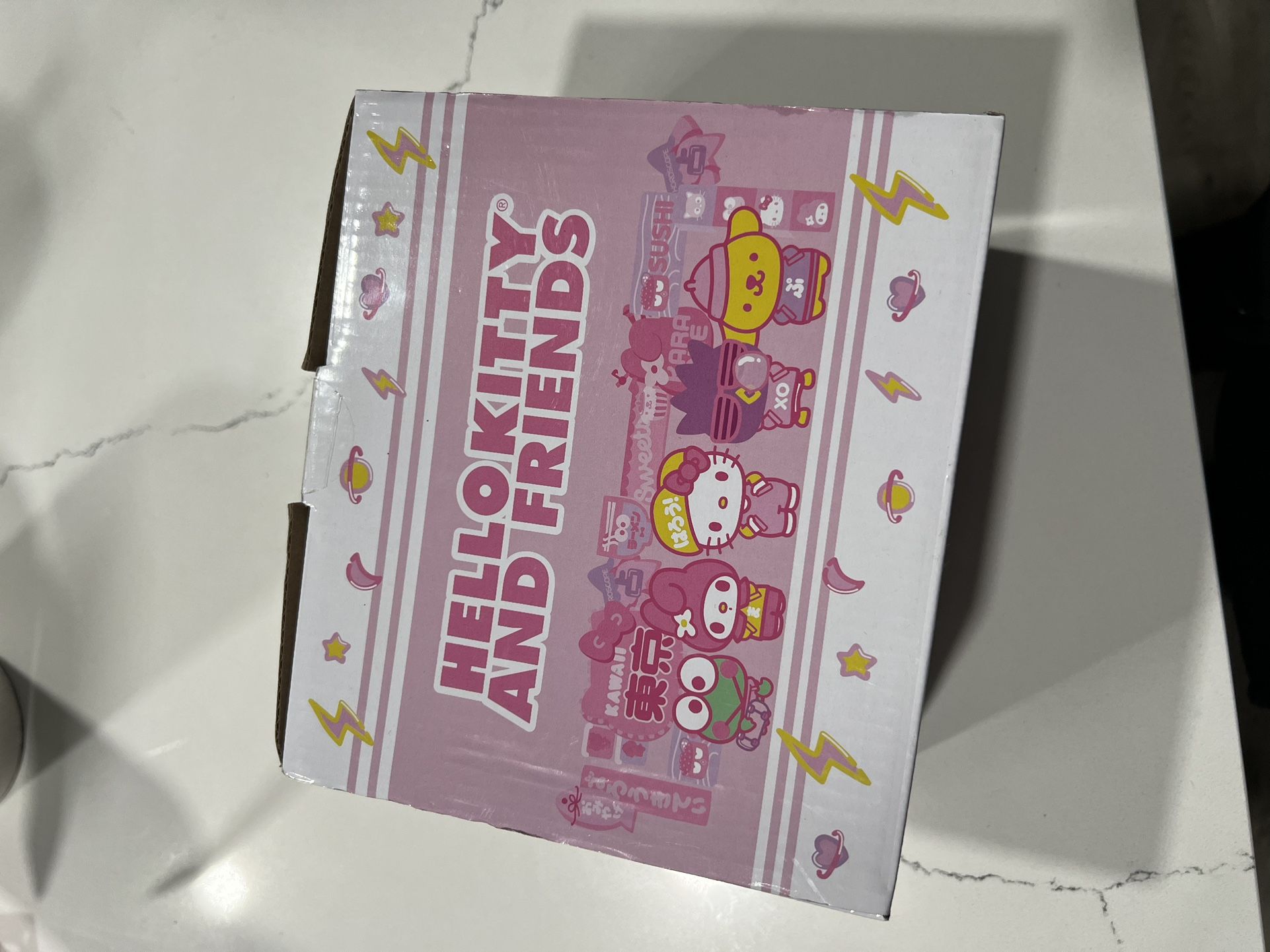 Hello Kitty Ceramic Set - Bowl, Mug, Spoon & Chopsticks