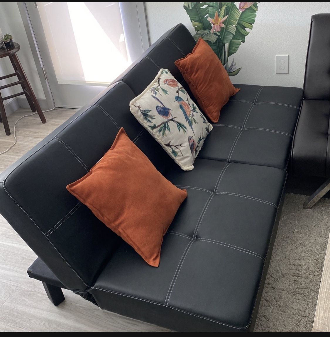 Leather Futon