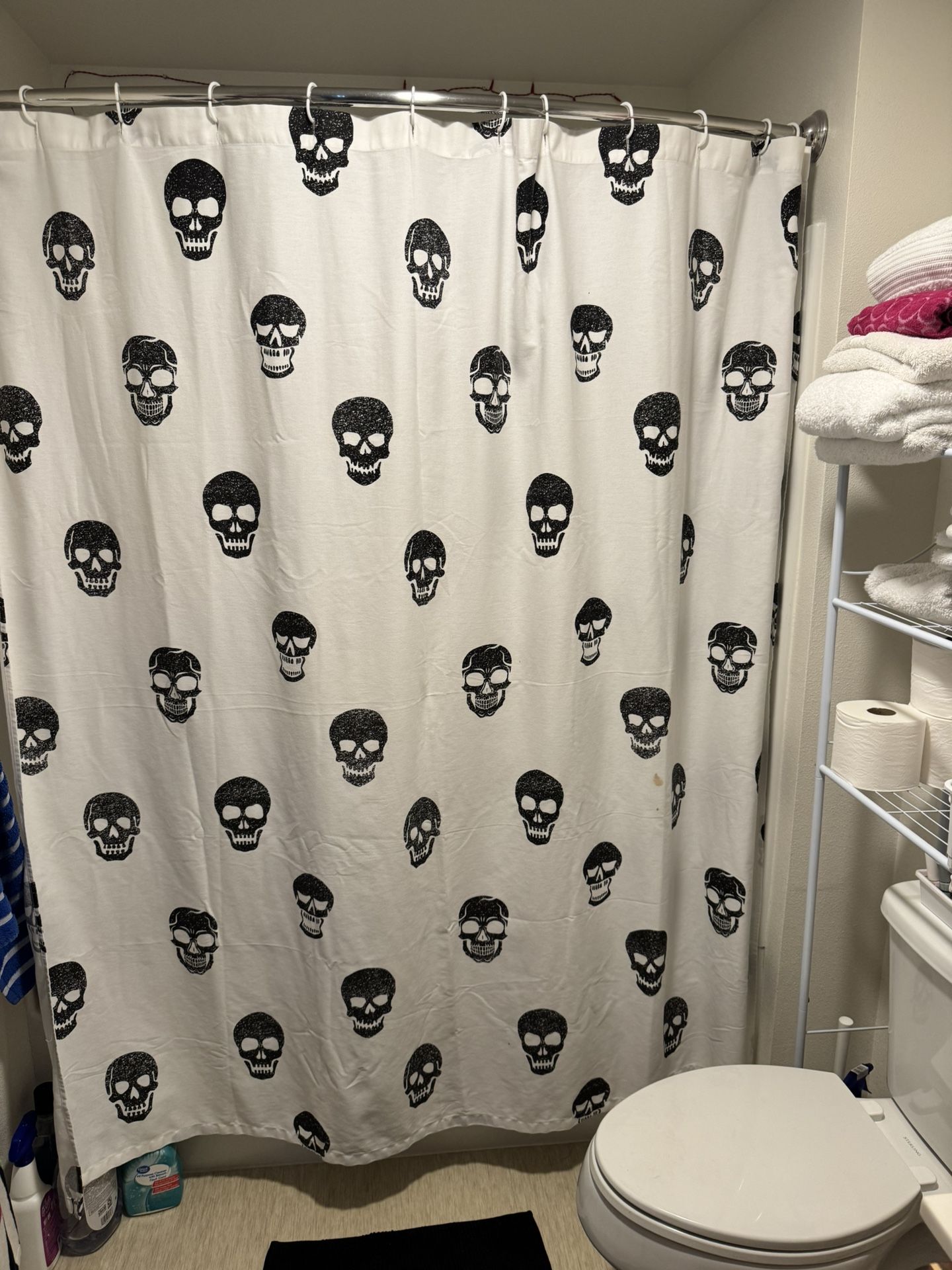 Shower Curtain Washed And Ready To Go