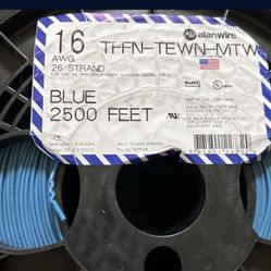 16 AWG TFFN-TEWN-MTW Equipment Wire 2500 Feet