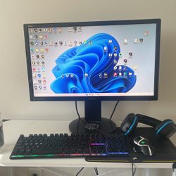Desk/Gaming Computer/Gaming mouse/Mechanical Keyboard/144HZ monitor FLASH SALE MOVING