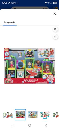 CoComelon Lane Climb & Rhyme Playground Playset Lights Sounds Song Clips