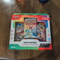 Pokemon First Partner Illustration Box Series 1