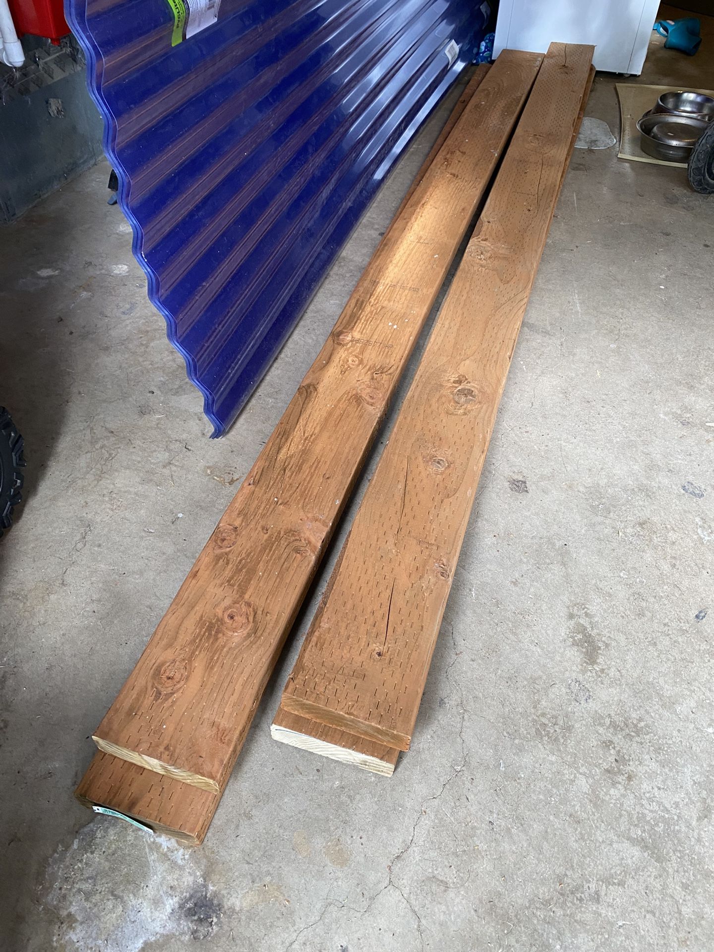 2x6x8 Pressure Treated Wood (4x)