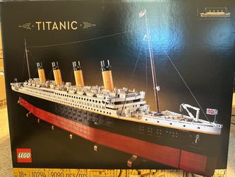 Lego Titanic 10294, 9090 pieces, Brand New Sealed In Box