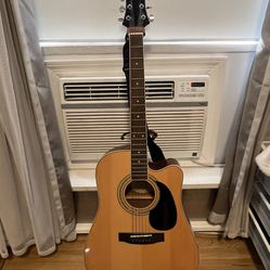 Like New Acoustic-Electric Mitchell Guitar 